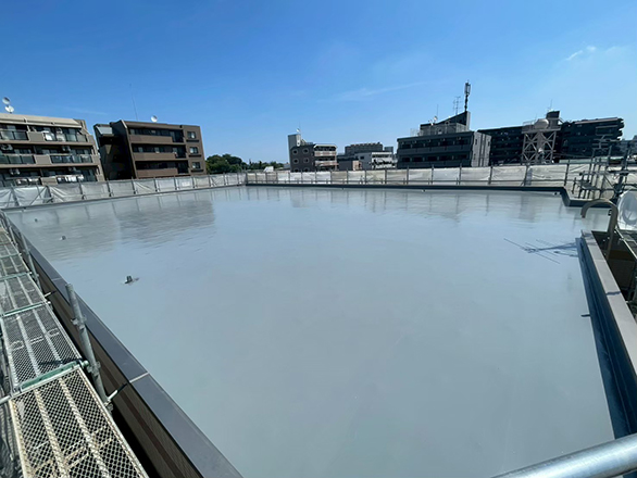 屋上の防水工事